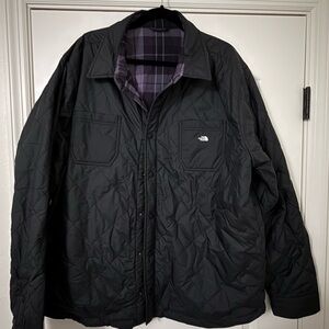 Men’s North face reversible, puffer jacket XXL